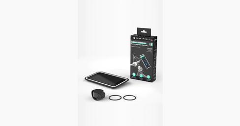 Support Vélo pour Smartphone avec Adaptateur Easy Lock Bike, Swissten -  Noir - Français