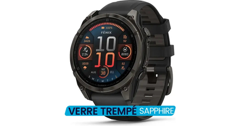 Montre Gps Fenix 8 Amoled Sapphire 47mm